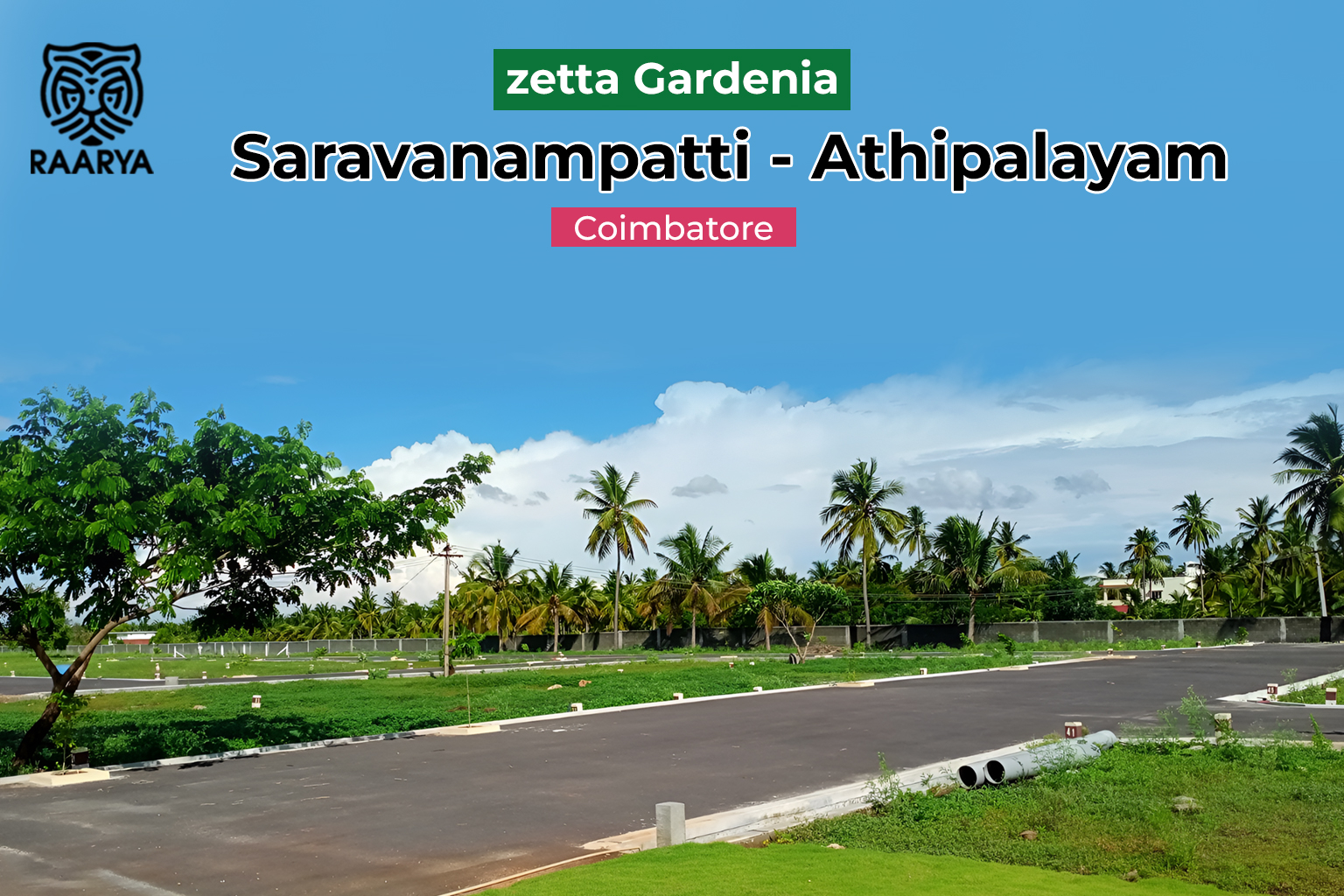 Gated community Plots image in png - Zetta Gardenia Property in Athipalayam