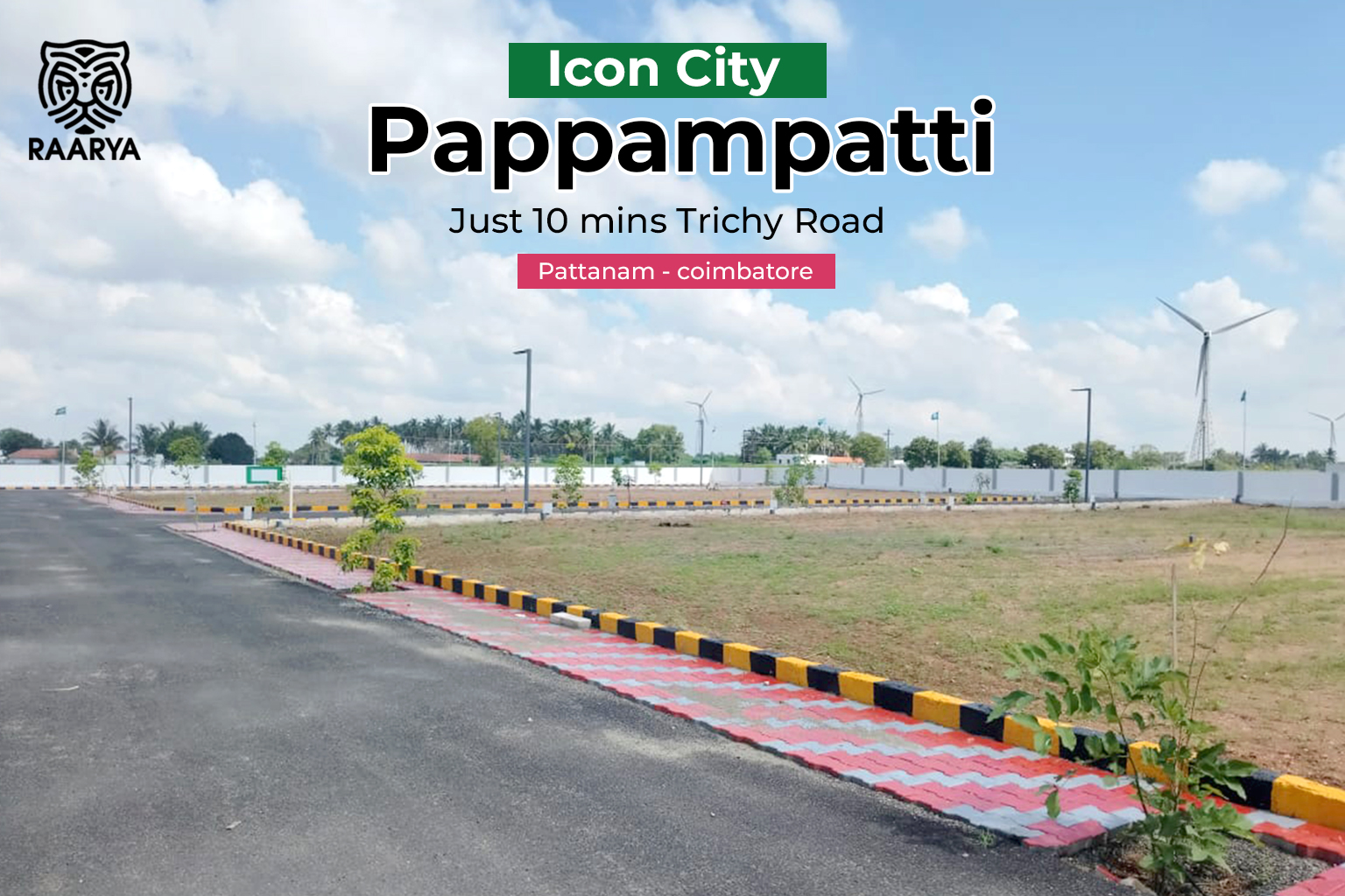 Icon City Property Pappampatti Pirivu - Raarya property