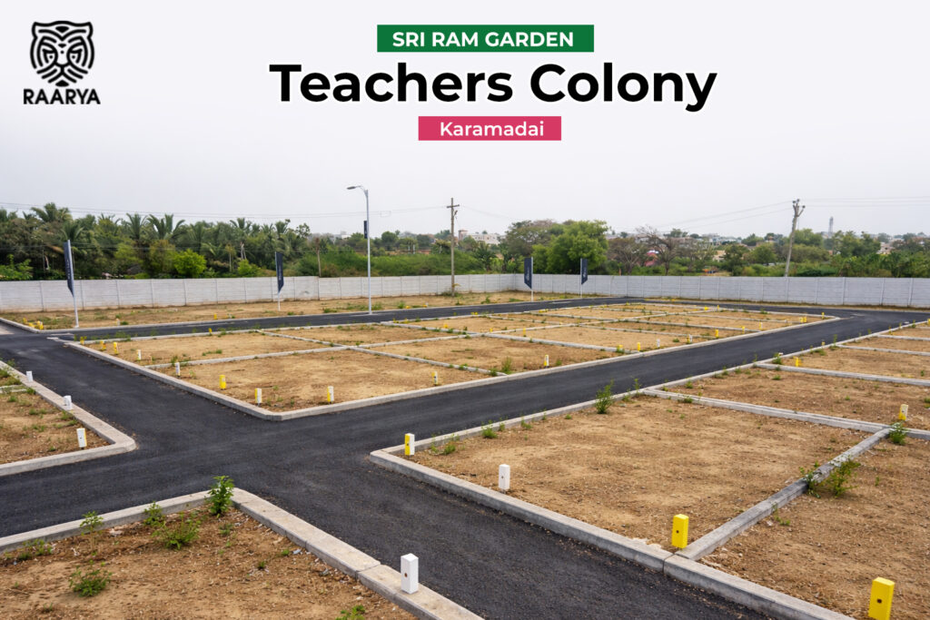 PLots in Teacher colony - karamadai- Raarya