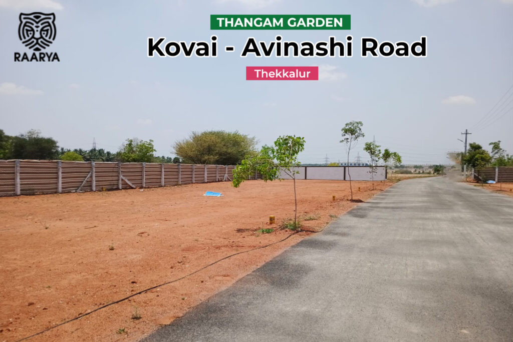 DTCP approved plots in Avinashi Road