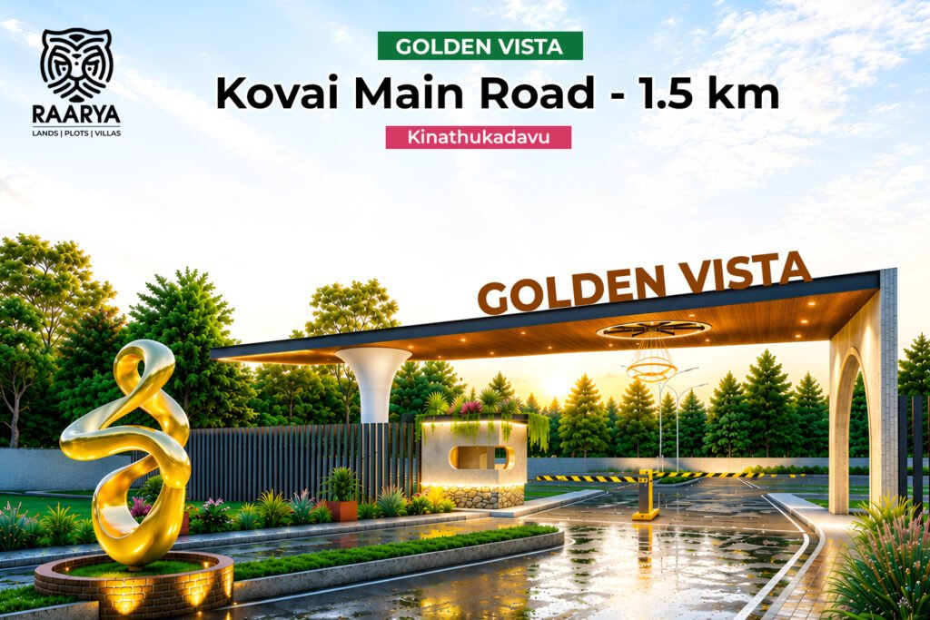 Residential Plots & villa in Kinathukadavu – Golden Vista -raarya