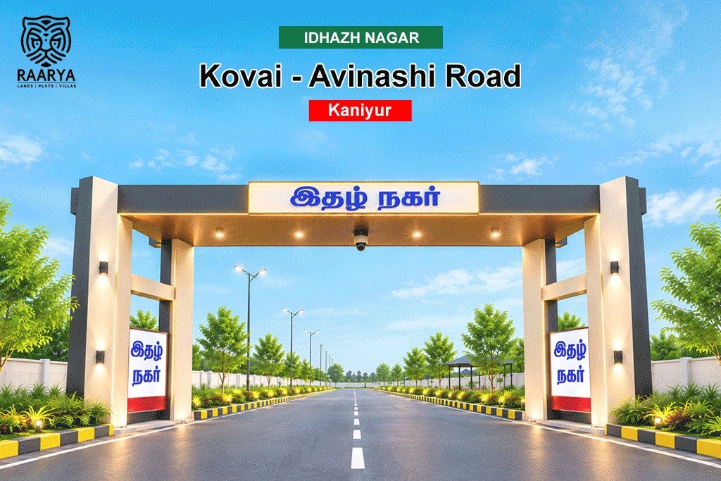 plots for sale in kaniyur, avinashi road - raarya