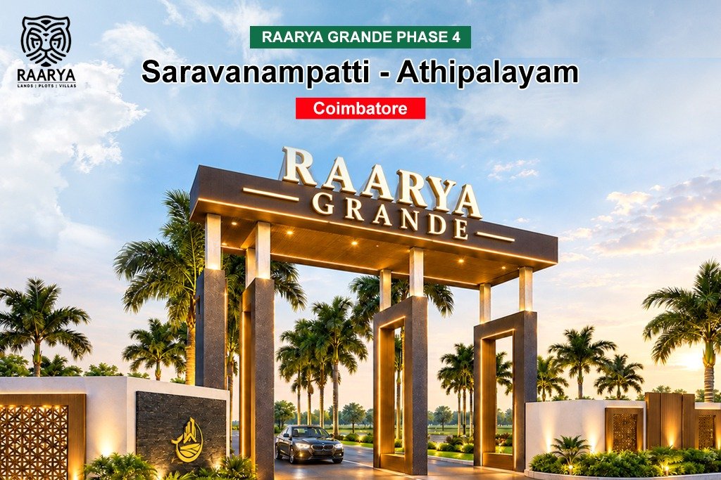 Plots for sale in Athipalayam,saravanampatti - raarya
