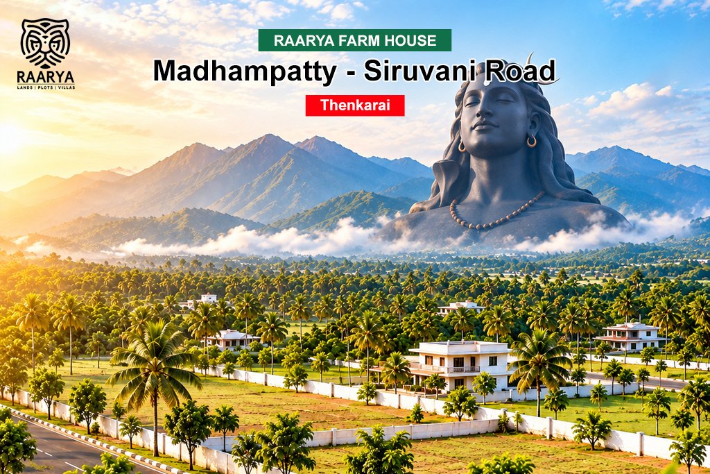 Farm land for sale in madampatti - raarya