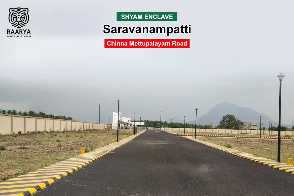 Plots for sale in saavanampatti , raarya